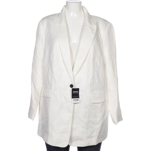 H&M Damen Blazer, weiß, Gr. 44