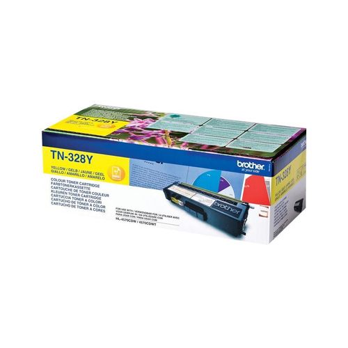 Original Brother HL-4570 CDW (TN-328Y) Toner Gelb