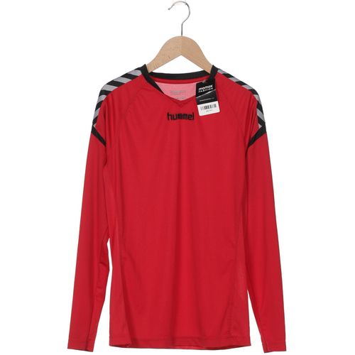 hummel Herren Langarmshirt, rot, Gr. 164