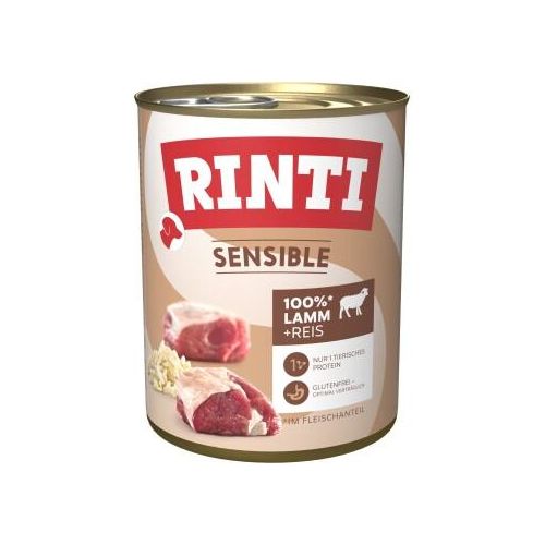 RINTI Sensible Lamm & Reis 6x800 g