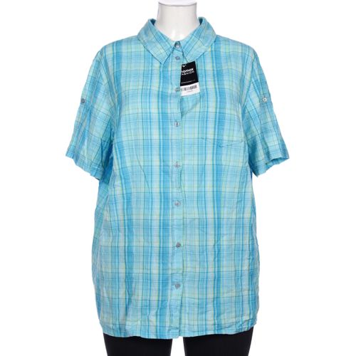 sheego Damen Bluse, hellblau, Gr. 52