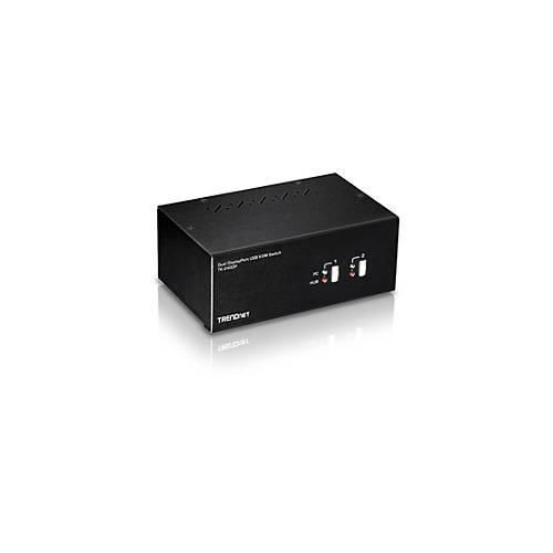 TRENDnet TK-240DP - KVM-/Audio-/USB-Switch - 2 x KVM/Audio/USB - 1 lokaler Benutzer - Desktop - TAA-konform