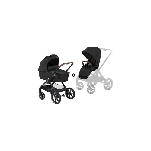 Kombi-Kinderwagen HAUCK "Walk N Care Air Set, black" schwarz Baby Kinderwagen belastbar bis 22 kg