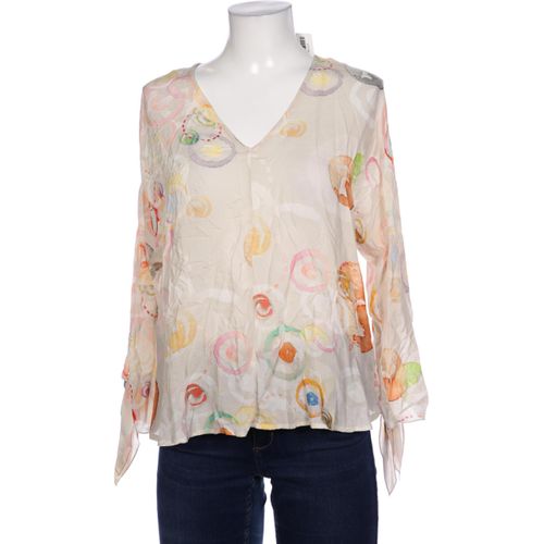 Emily van den Bergh Damen Bluse, beige, Gr. 40