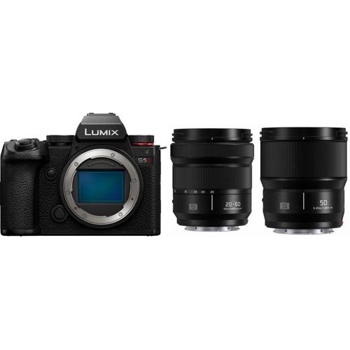 Panasonic DC-S5 II + S 20-60mm f3,5-5,6 + S 50mm f1,8 Bulk - nach 300 EUR Panasonic Trade-In