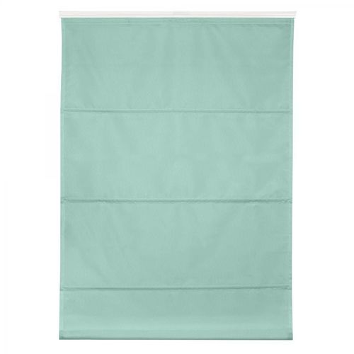 Raffrollo Klemmfix TOP, ohne Bohren, verspannt Mint, 100 cm x 130 cm (B x L)