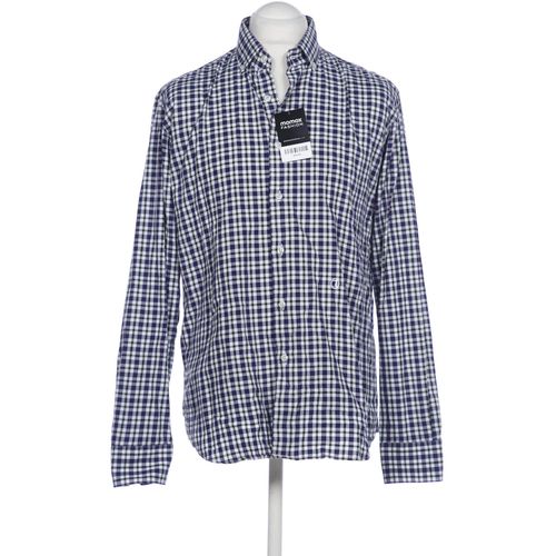 Trussardi Herren Hemd, marineblau, Gr. 52