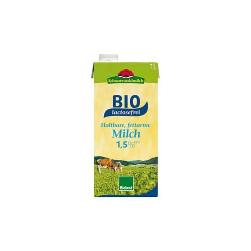 Schwarzwaldmilch fettarme H-Milch Bio laktosefreie Milch 1,0 l