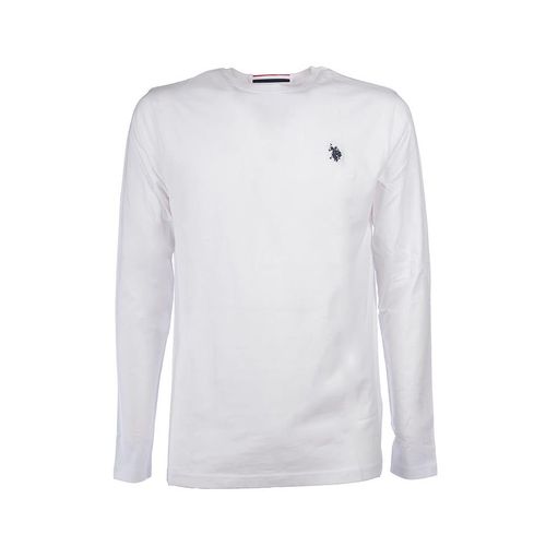 U.S. Polo Assn. Longsleeve in Weiß - XL