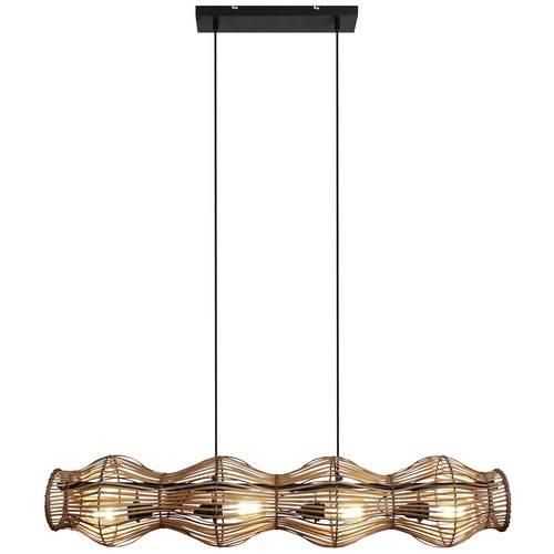 ECO-Light BAMBOO 9510 S4-D BA Pendelleuchte E27 Bambus, Braun