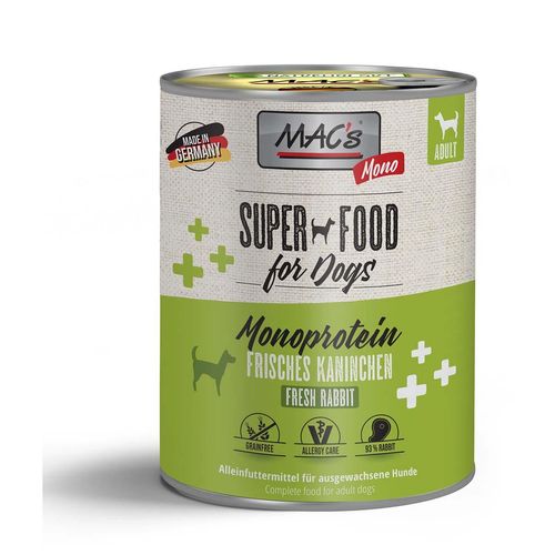 MAC's Dog Mono Kaninchen 6x800g