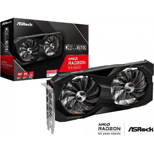 ASRock Radeon RX 6600 Challenger D 8GB - Grafikkarten