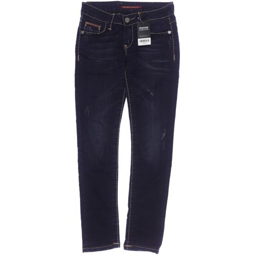 Cipo & Baxx Damen Jeans, marineblau, Gr. 27