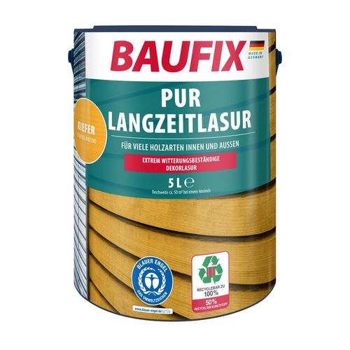 BAUFIX PUR-Langzeitlasur kiefer