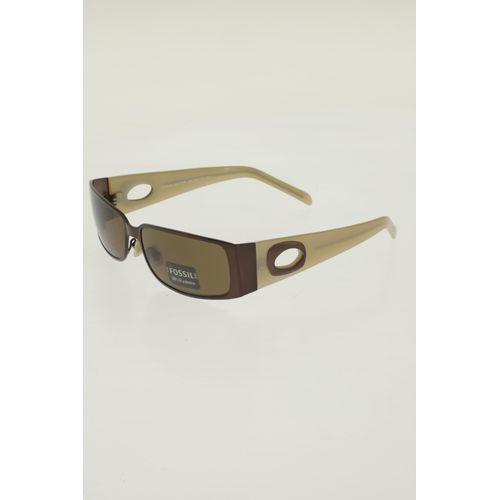 Fossil Herren Sonnenbrille, braun, Gr.