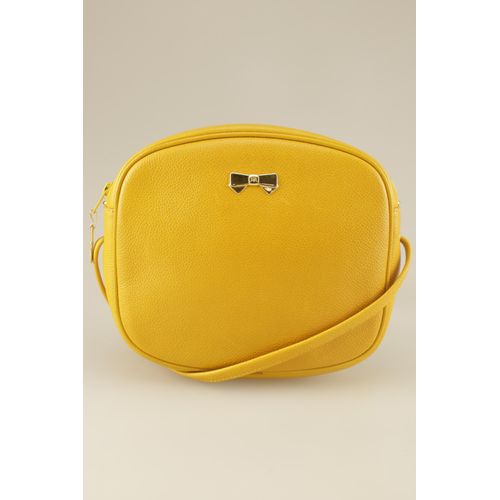 Nina Ricci Damen Handtasche, gelb, Gr.