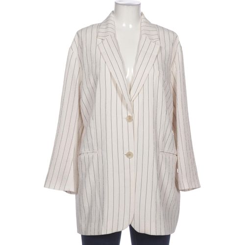 H&M Damen Blazer, cremeweiß, Gr. 38