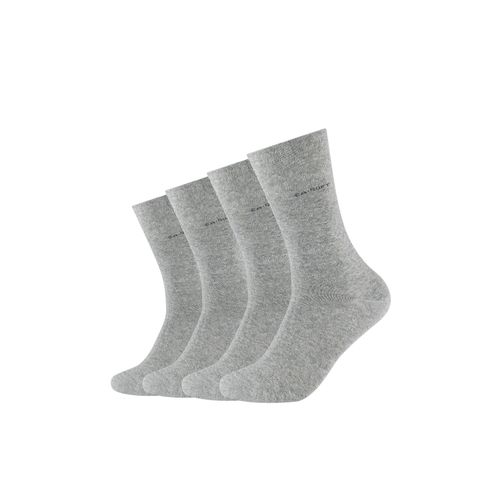 Camano Socken, (4er Pack), mit verstärktem Fersen- und Zehenbereich