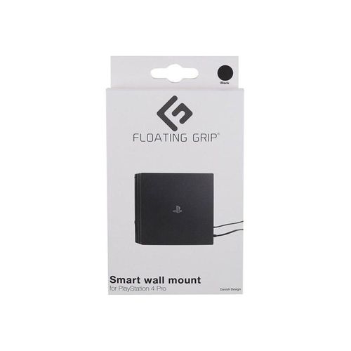 Floating Grip Playstation 4 Pro Wall Mount- Black - Miscellaneous Zubehör für Spielkonsole - Sony PlayStation 4 Pro