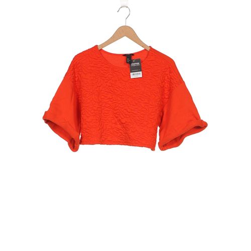 H&M Damen Pullover, orange, Gr. 38