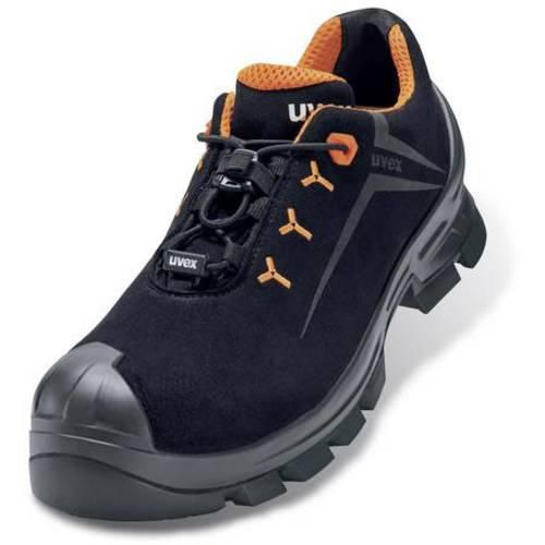 uvex 2 MACSOLE® 6528245 ESD Sicherheitsschuh S3 Schuhgröße (EU): 45 Schwarz, Orange 1 Paar