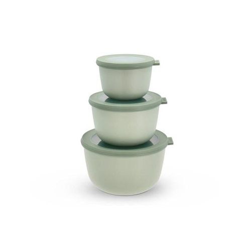 Mepal - Cirqula High Bowl Set of 3 - Nordic Sage