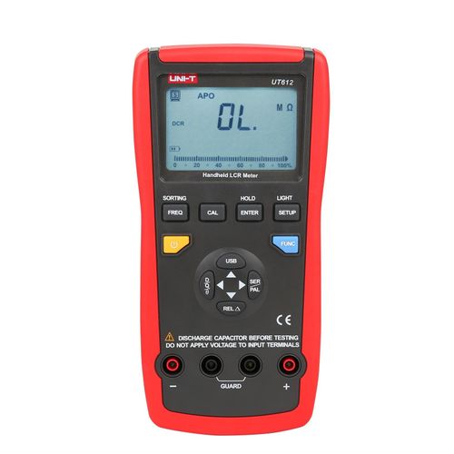 UNI-T Digitales LCR-Messgerät UT612, USB, 100 kHz