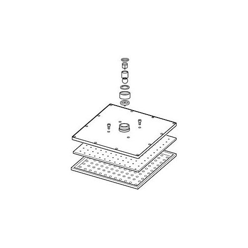 Hansa Kopfbrause komplett 250 x 250 mm 59913875 250 x 250 mm