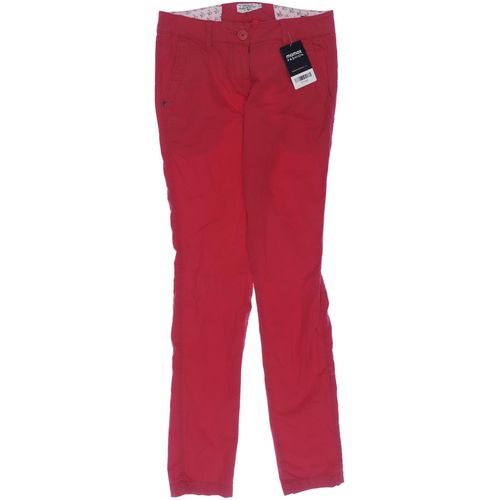 TOM Tailor Denim Damen Stoffhose, rot, Gr. 32