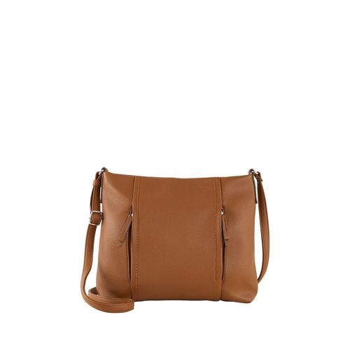 TOM TAILOR Damen Beca Beuteltasche, braun, Uni, Gr. ONESIZE