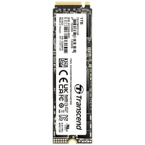 Transcend MTE712P 1 TB Interne M.2 PCIe NVMe SSD 2280 PCIe NVMe 4.0 x4 Industrial TS1TMTE712P