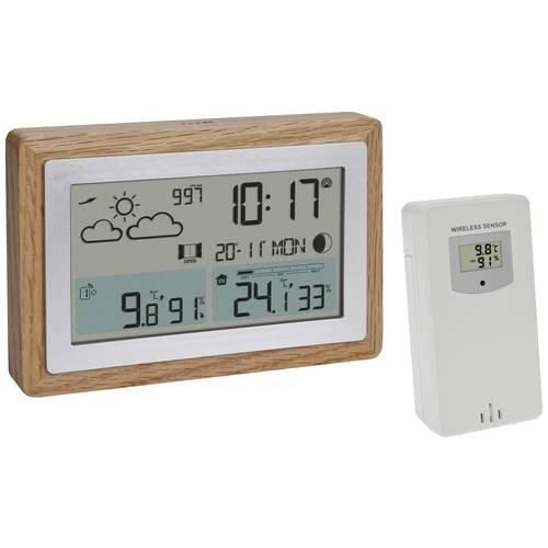 TFA Dostmann Funk-Wetterstation OAK 35.1167.54 Funk-Wetterstation Vorhersage für 12 Stunden Anzahl Sensoren max. 3