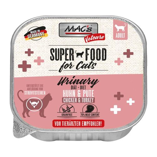 MAC's Cat Vetcare Huhn und Pute Urinary 32x100g