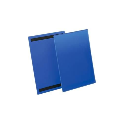 Etiketten- und Kennzeichnungstaschen B 210 x H 297 mm (A4 hoch), 50 Stück, blau