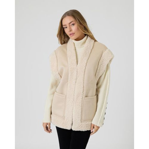 Faux Shearling Weste