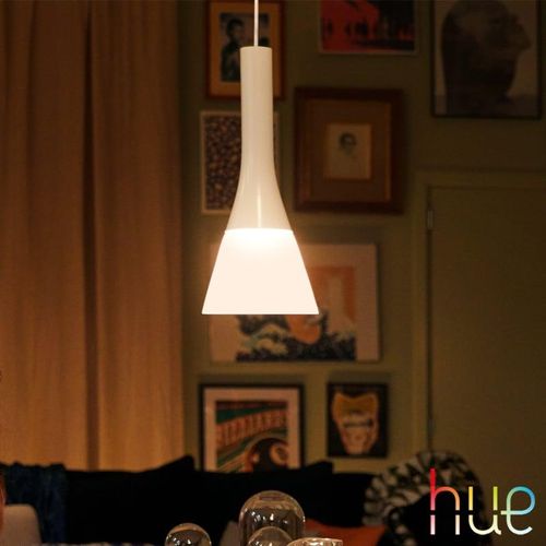 PHILIPS Hue White Ambiance Explore Pendelleuchte mit Dimmer, 8718696176191,