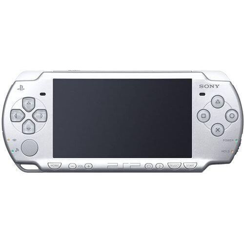 Sony PlayStation Portable (PSP) Slim & Lite | inkl. Spiel | 2004 | silber | Need For Speed - Most Wanted 5-1-0 (DE Version)