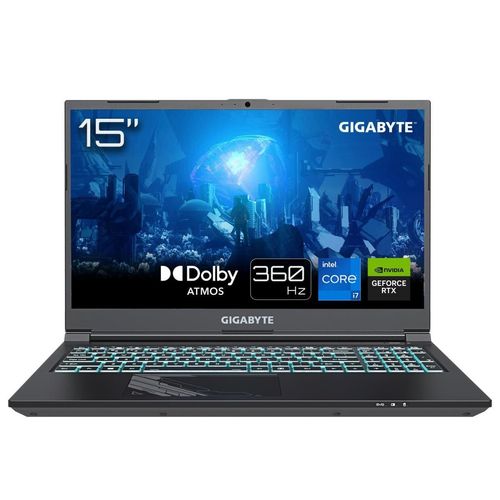 0 Gigabyte G5 KF5 H3DE554KH Intel Core i7 13620H Gaming Notebook 39,6 cm (15.6