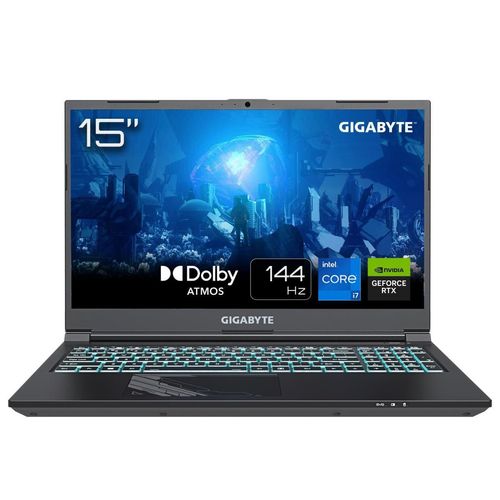 0 Gigabyte G5 MF5-H2DE354KH Intel Core i7-13620H Gaming Notebook 39.6cm (15.6