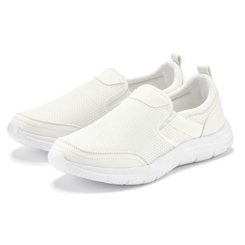 Sneaker AUTHENTIC LE JOGGER Gr. 40, weiß Herren Schuhe Slip-On Sneaker, Slipper, Halbschuhe, Freizeitschuhe, Unisex VEGAN