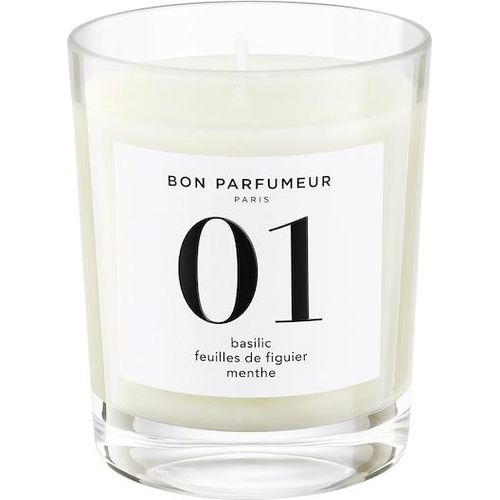 BON PARFUMEUR Home Line Candles 01 Basil, Fig Leaf, Mint