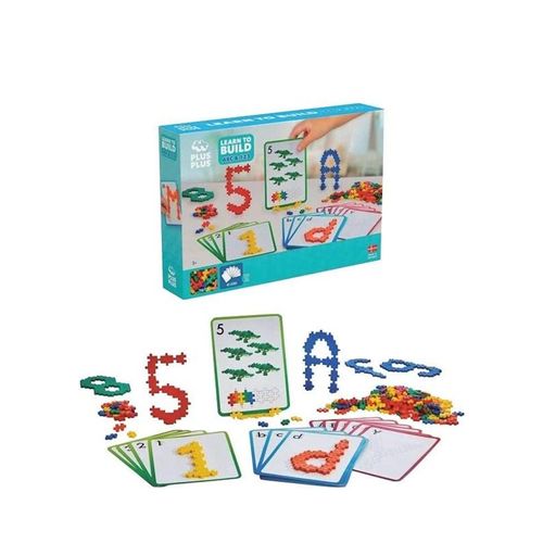 Plus-Plus Learn To Build ABC & 123 600 pcs