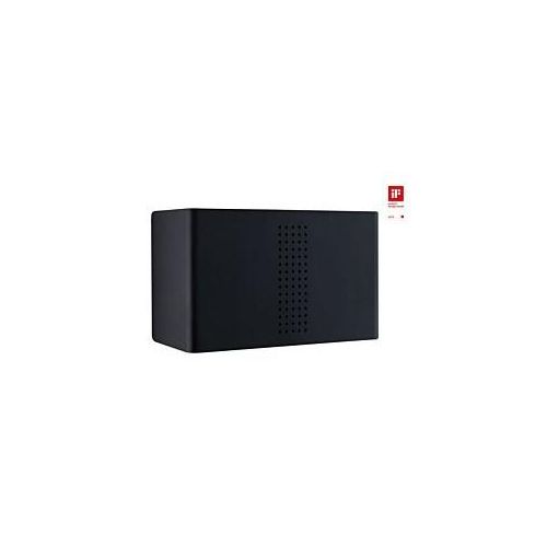 Proox Händetrockner ONE dark passion DP-010 Infrarot, Alu schwarz