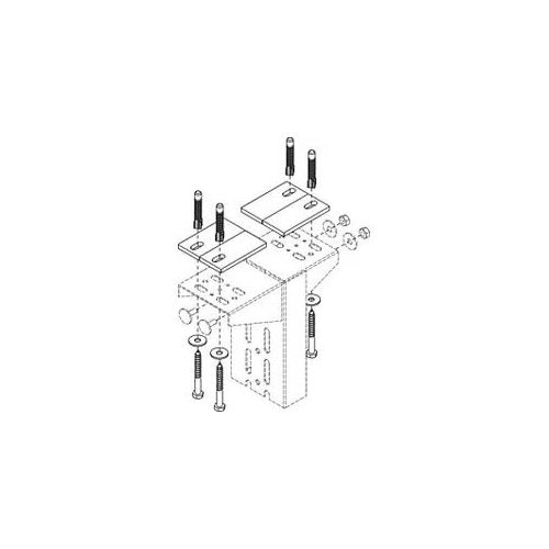 Hewi S 50 Befestigungsmaterial BM1305 zur Befestigung an Trockenbau Verstärkungsprofilen