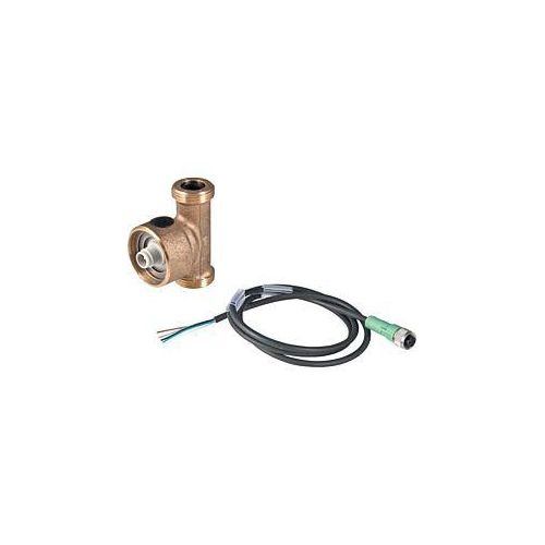 Geberit Temperatur-/Volumenstromsensor 616227001 3,5 - 50 l/min, für Gebäudetechnik, Rotguss