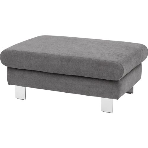 Hocker COTTA "Komaris" Gr. B/H/T: 100cm x 45cm x 65cm, Feinstruktur, grau Modern, Bodenfreiheit 12,5 cm