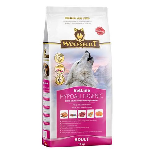 Wolfsblut VetLine Hypoallergenic Pferd 12kg