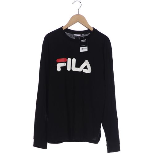 Fila Herren Langarmshirt, schwarz, Gr. 44