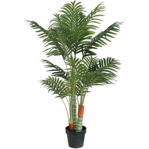 Vidaxl - Palme Künstlich mit 3 Stämmen Grün 120 cm pp