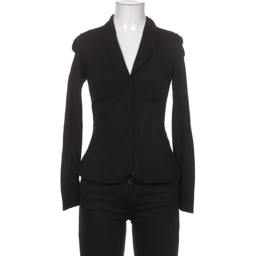 King Louie Damen Blazer, schwarz, Gr. 34